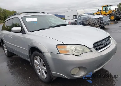 2006 Subaru Outback 2.5I Limited z USA, uszkodzony, nr VIN 4S4BP62C567358883